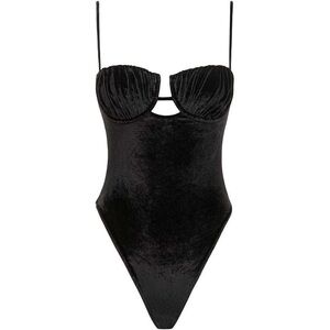 Montce Black Velvet One-Piece